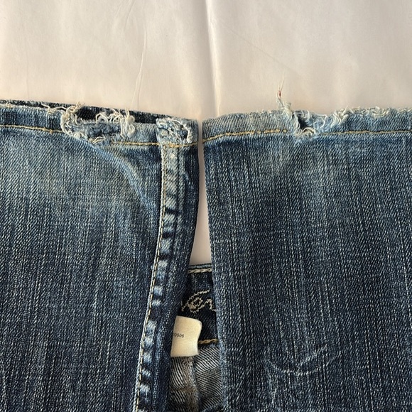 Silver Jeans Pioneer 28 Low Rise Denim Jean Bootcut Y2K Flap Pocket - Picture 6 of 9